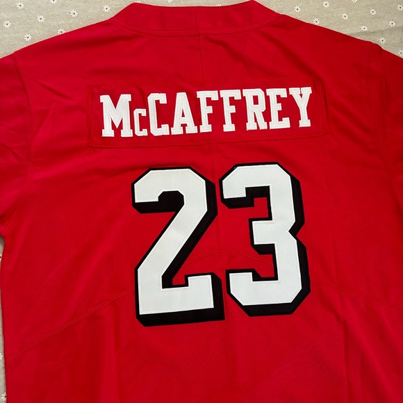 NFL Nike San Francisco 49ers Christian McCaffrey #23 Jersey - Picture 7 of 7